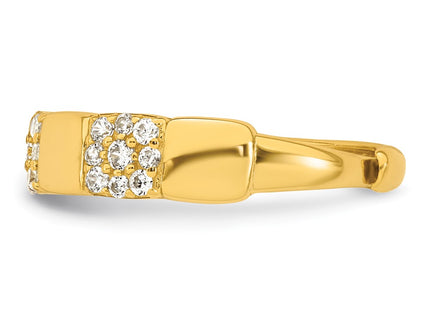 Sterling Silver Rings Style QR7725GP - Classique Jewelry Inc.