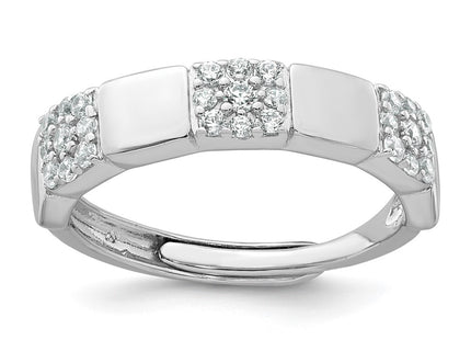 Sterling Silver Rings Style QR7725 - Classique Jewelry Inc.