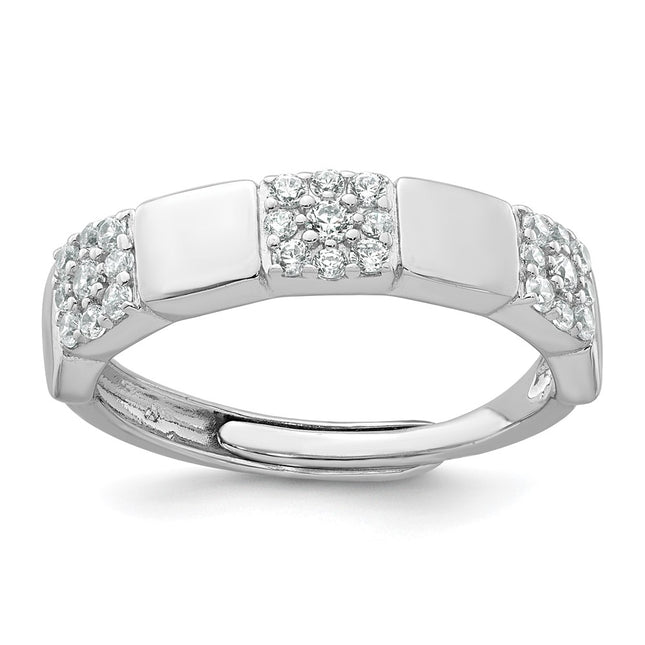 Sterling Silver Rings Style QR7725 - Classique Jewelry Inc.