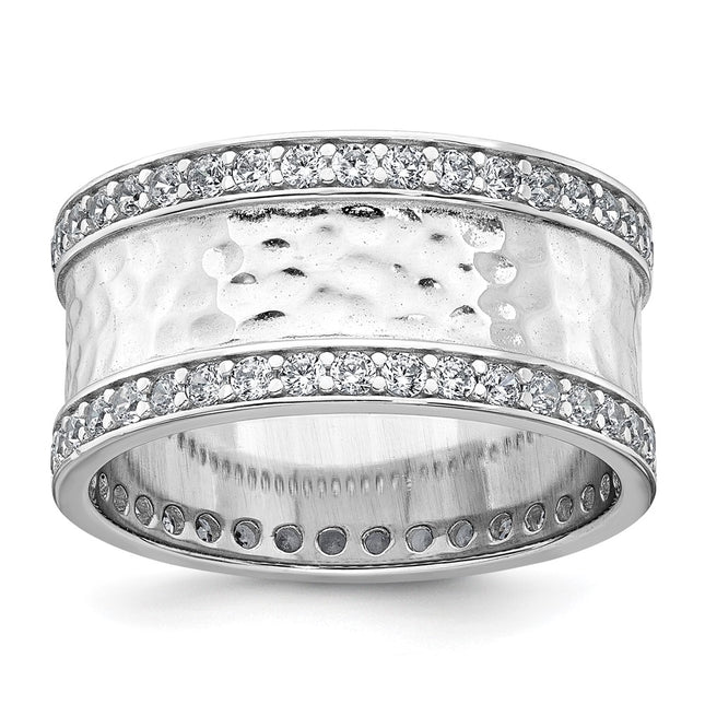 Sterling Silver Rings Style QR7727 - Classique Jewelry Inc.