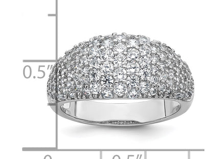 Sterling Silver Rings Style QR7728 - Classique Jewelry Inc.