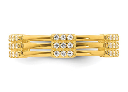 Sterling Silver Rings Style QR7729 - Classique Jewelry Inc.