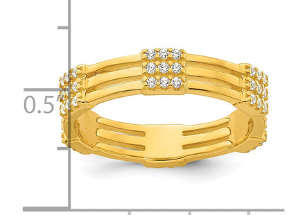 Sterling Silver Rings Style QR7729 - Classique Jewelry Inc.