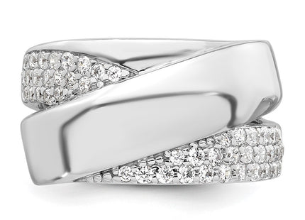 Sterling Silver Rings Style QR7731 - Classique Jewelry Inc.