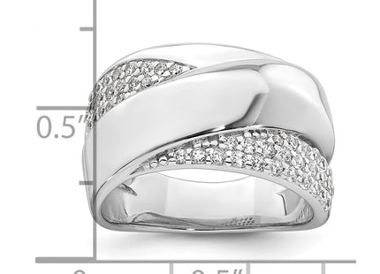 Sterling Silver Rings Style QR7731 - Classique Jewelry Inc.