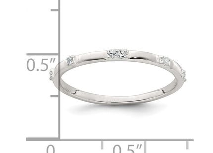 Sterling Silver Rings Style QR7734 - Classique Jewelry Inc.