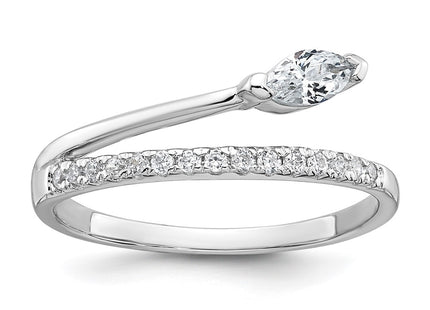 Sterling Silver Rings Style QR7736 - Classique Jewelry Inc.