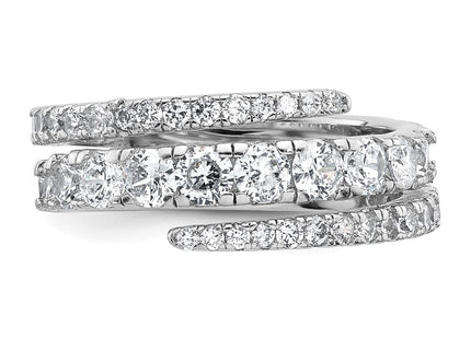 Sterling Silver Rings Style QR7737 - Classique Jewelry Inc.