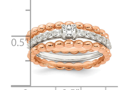 Sterling Silver Rings Style QR7739 - Classique Jewelry Inc.