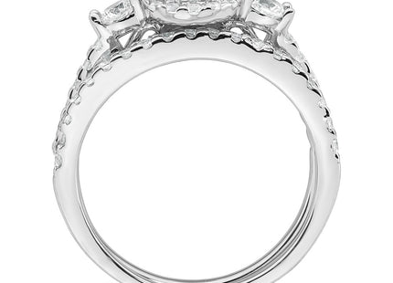 Sterling Silver Rings Style QR7740 - Classique Jewelry Inc.