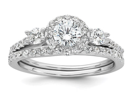 Sterling Silver Rings Style QR7740 - Classique Jewelry Inc.