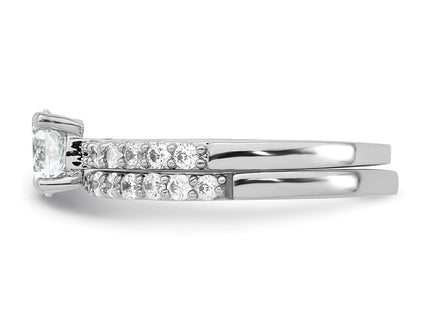 Sterling Silver Rings Style QR7741 - Classique Jewelry Inc.
