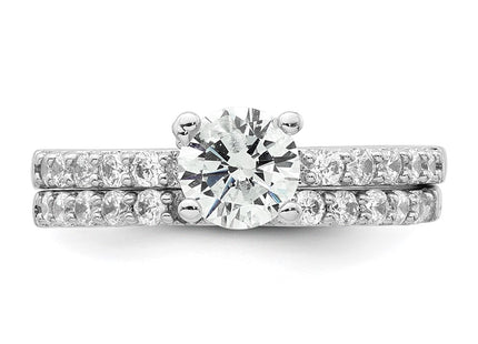 Sterling Silver Rings Style QR7741 - Classique Jewelry Inc.