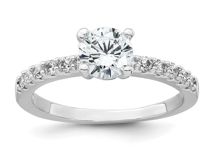 Sterling Silver Rings Style QR7741 - Classique Jewelry Inc.