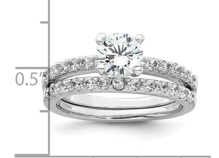 Sterling Silver Rings Style QR7741 - Classique Jewelry Inc.