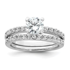 Sterling Silver Rings Style QR7741 - Classique Jewelry Inc.