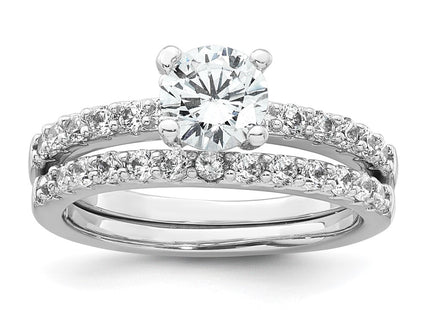 Sterling Silver Rings Style QR7741 - Classique Jewelry Inc.