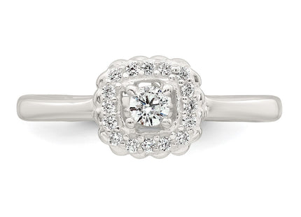 Sterling Silver Rings Style QR7742 - Classique Jewelry Inc.