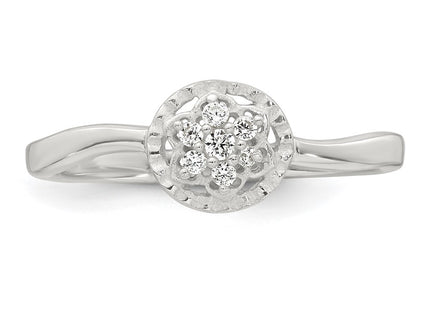 Sterling Silver Rings Style QR7743 - Classique Jewelry Inc.