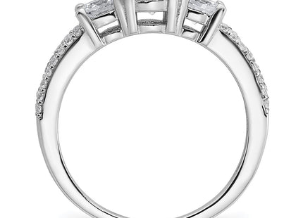 Sterling Silver Rings Style QR7745 - Classique Jewelry Inc.