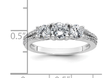 Sterling Silver Rings Style QR7745 - Classique Jewelry Inc.