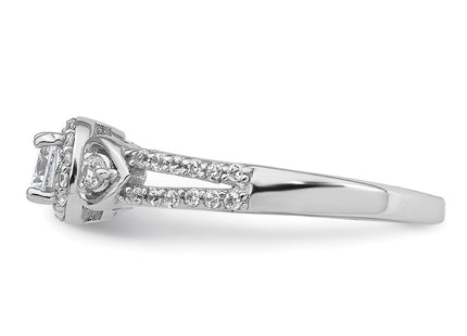 Sterling Silver Rings Style QR7746 - Classique Jewelry Inc.