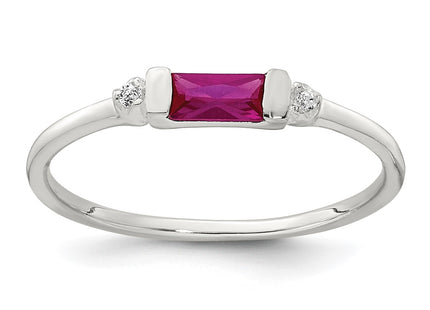 Sterling Silver Rings Style QR7755 - Classique Jewelry Inc.