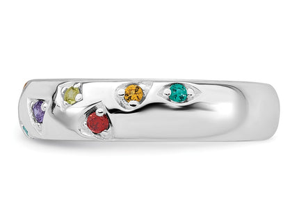 Sterling Silver Rings Style QR7756 - Classique Jewelry Inc.