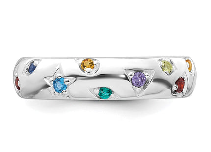 Sterling Silver Rings Style QR7756 - Classique Jewelry Inc.