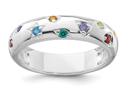 Sterling Silver Rings Style QR7756 - Classique Jewelry Inc.
