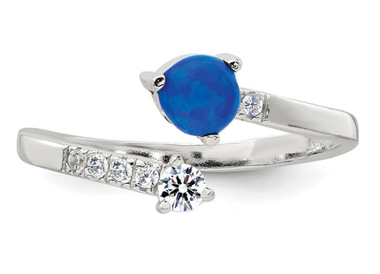 Sterling Silver Rings Style QR7757 - Classique Jewelry Inc.