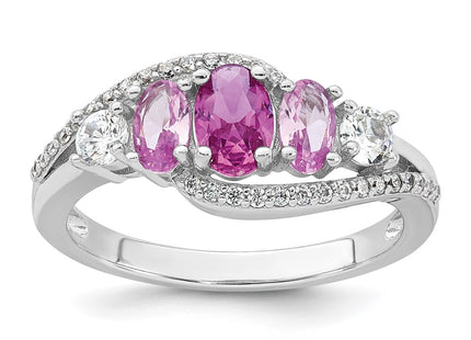 Sterling Silver Rings Style QR7760 - Classique Jewelry Inc.