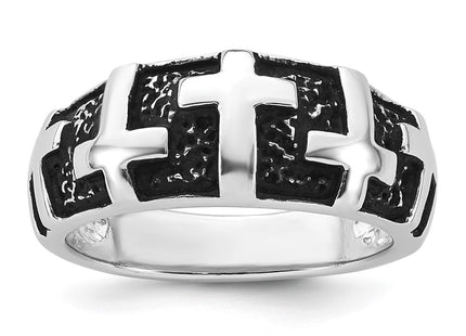 Sterling Silver Rings Style QR7762 - Classique Jewelry Inc.