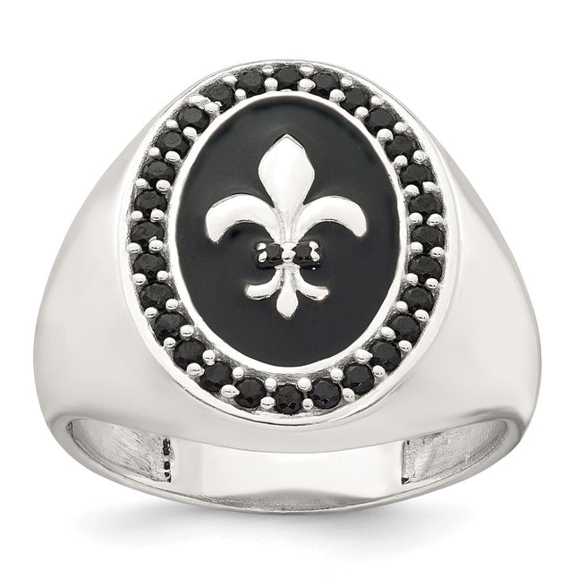 Sterling Silver Rings Style QR7765 - Classique Jewelry Inc.