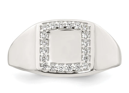 Sterling Silver Rings Style QR7767 - Classique Jewelry Inc.