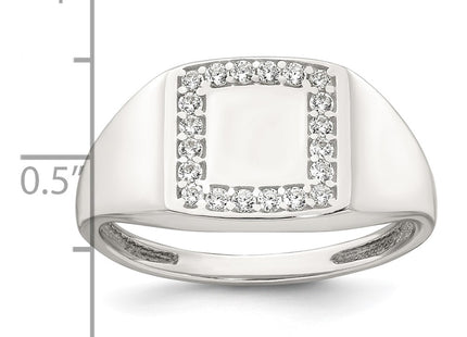 Sterling Silver Rings Style QR7767 - Classique Jewelry Inc.