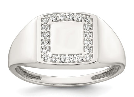 Sterling Silver Rings Style QR7767 - Classique Jewelry Inc.