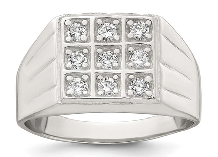 Sterling Silver Rings Style QR7775 - Classique Jewelry Inc.