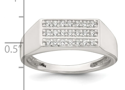 Sterling Silver Rings Style QR7776 - Classique Jewelry Inc.