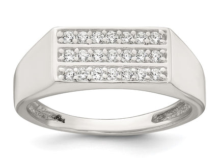 Sterling Silver Rings Style QR7776 - Classique Jewelry Inc.