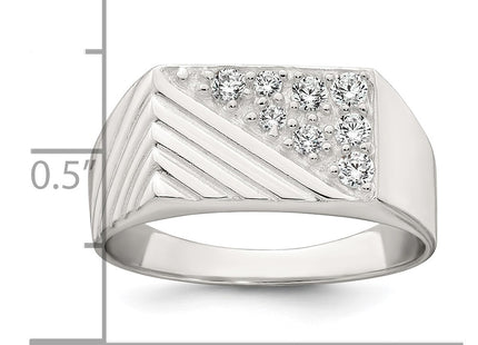Sterling Silver Rings Style QR7777 - Classique Jewelry Inc.