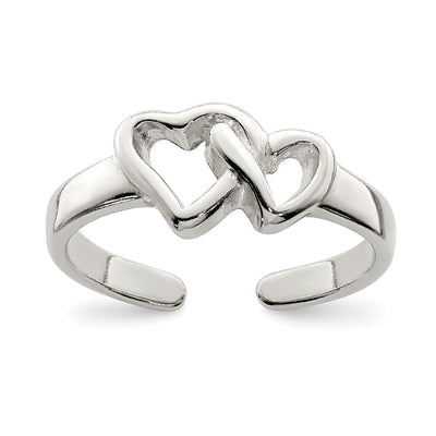 Sterling silver heart ring