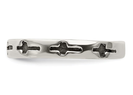 Sterling Silver Rings Style QR806 - Classique Jewelry Inc.