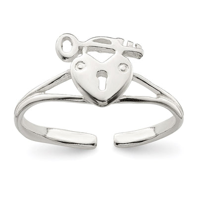 Sterling silver heart ring