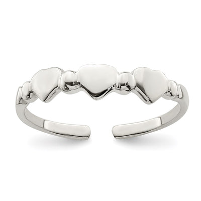 Sterling silver heart ring