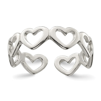 Sterling silver heart ring