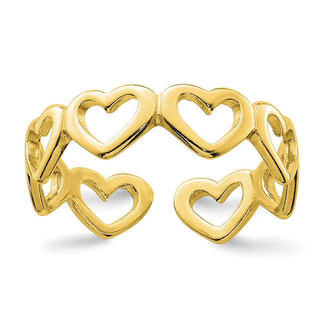 SS/Gold Plated Rings Style QR830GP - Classique Jewelry Inc.