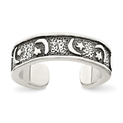 Sterling silver star ring