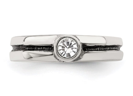 Sterling Silver Rings Style QR844 - Classique Jewelry Inc.