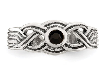 Sterling Silver Rings Style QR845 - Classique Jewelry Inc.